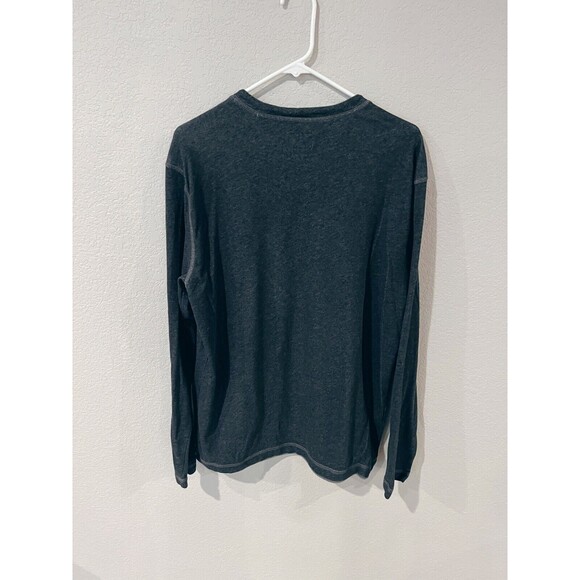 Tommy Bahama Long Sleeve Henley 3-Button Men's L Island Modern Fit - Picture 2 of 5